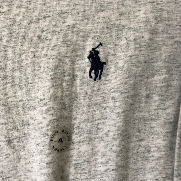 Polo Ralph Lauren L/S T-Shirt Mens Size XL Grey - Picture 4 of 5